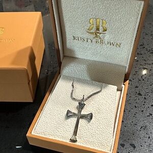 Silver Cross Necklace